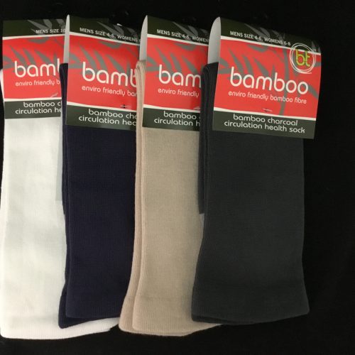 Bamboo charcoal circulation health socks