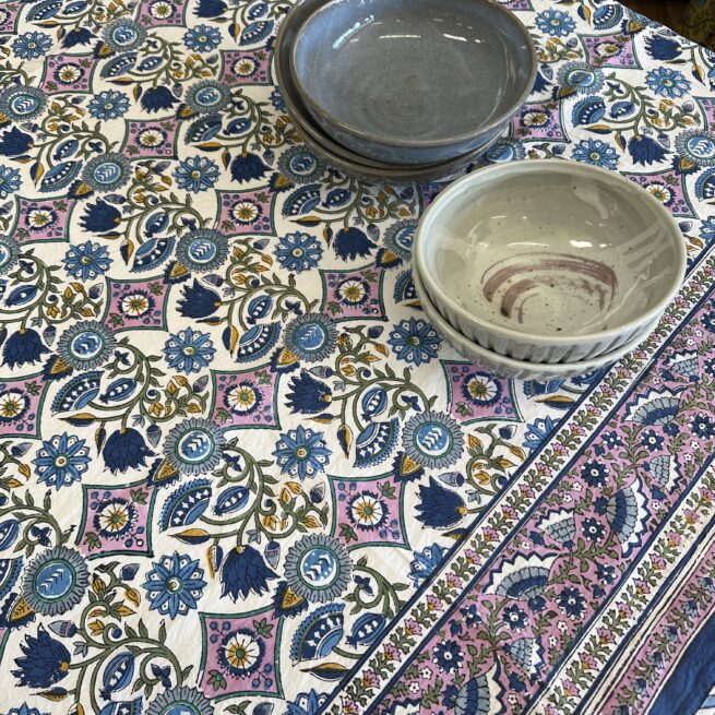 Anokhi Square Tablecloth 140cm