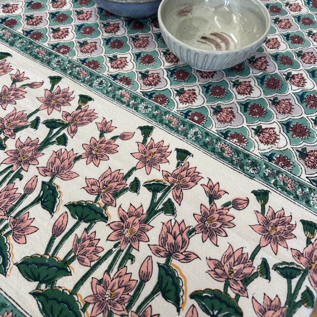 Anokhi Square Tablecloth 140cm