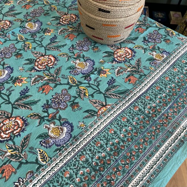 Anokhi Square Tablecloth 140cm