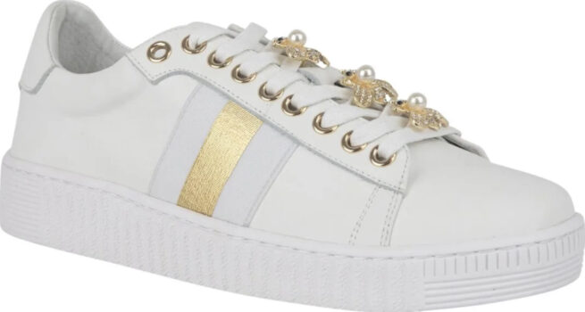 Hinako Sneakers Bee Pure White