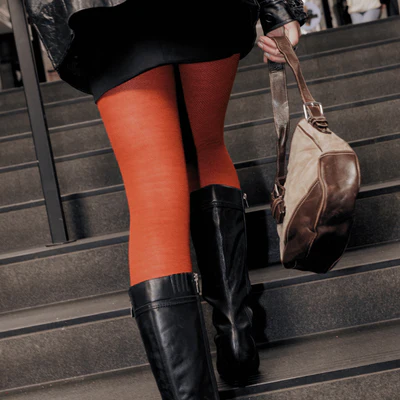 Lamington Merino Wool Textured Tights