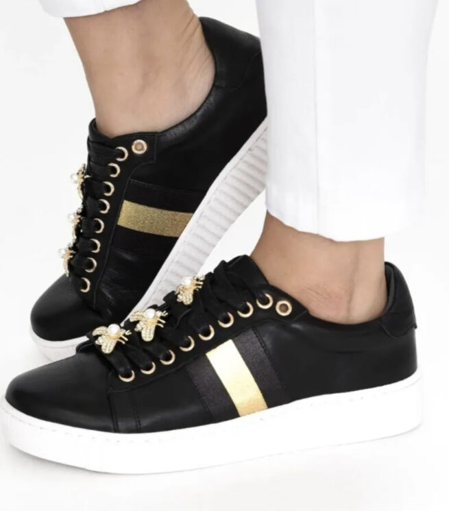 Hinako Sneakers Bee Black