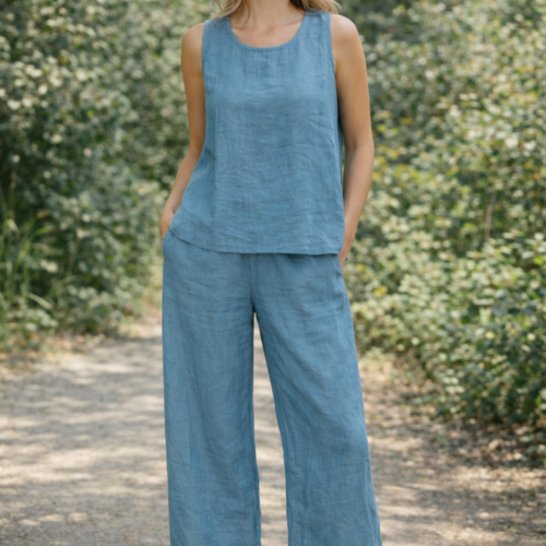 Lulu relaxed linen tank