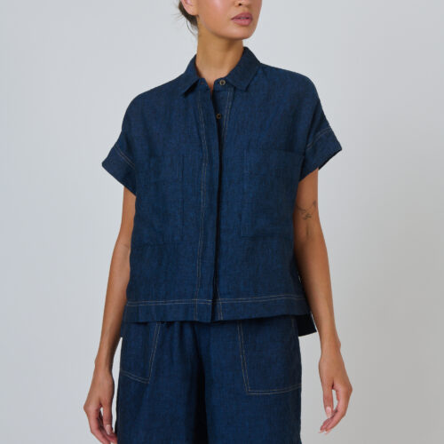 Naturals by O&J GA533 Linen Top Eclipse