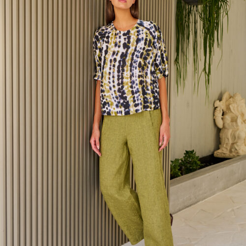 Naturals by O&J GA398 Linen Pants Balsam