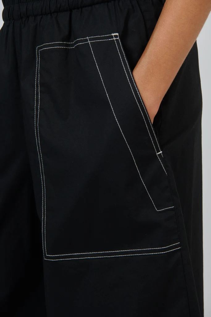 Naturals by O&J GA713 Poplin Pants Black - Image 2